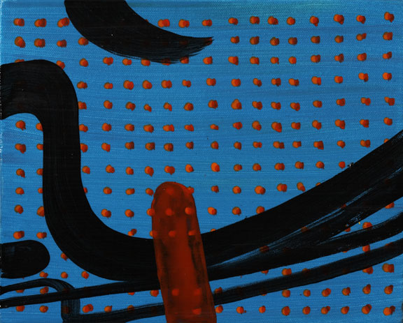 CalliGraffiti Blau 2008